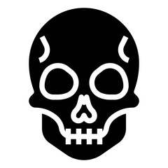 SKULL glyph icon
