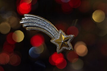 Christmas shooting star