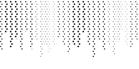 Halftone monochrome pattern with dots. Minimalism, vector. Background for posters, websites, business cards, postcards, interior design.