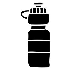 WATER BOTTLE glyph icon