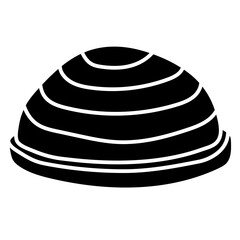 YOGA BALL glyph icon