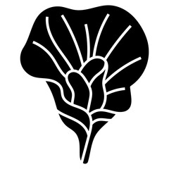 BUTTERFLY PEA glyph icon