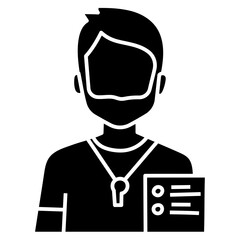 COACH glyph icon