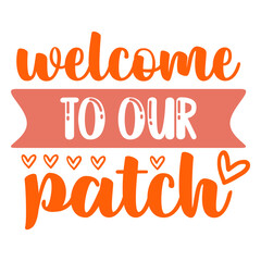 welcome to our patch svg