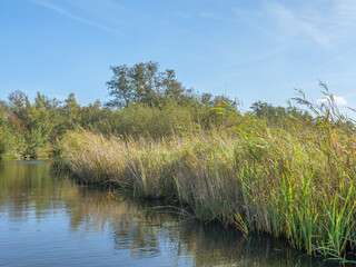 Das Dorf Giethoorn in den Niiederlanden