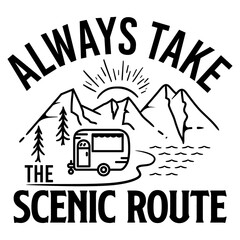 Always take the scenic route adventure design