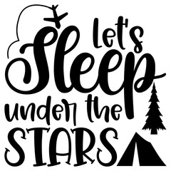 let's sleep under the stars adventure design
