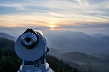 view from the top of the mountain