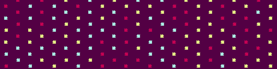 Fototapeta premium Abstract Color Halftone Dots generative art background illustration