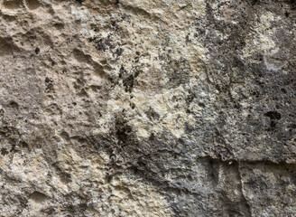 natural stone located on a mountain plateau, sights, places visited by tourists.