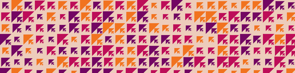 Abstract Color Halftone Dots generative art background illustration