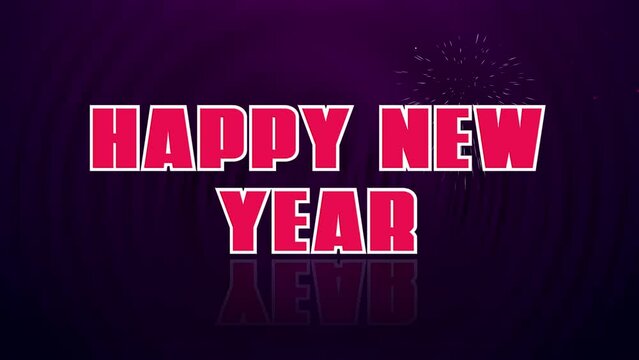 Happy New Year, Happy New Year 2023, Celebration, 2023, Holiday Background , Background Video