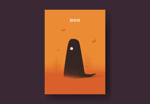 Creepy Halloween Card