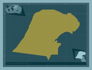 Al Jahrah, Kuwait. Solid. Major cities