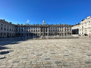 Fototapeta na wymiar A view of Somerset House in London