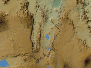 Baringo, Kenya. Physical. No legend