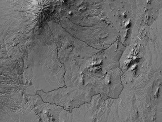 Embu, Kenya. Bilevel. No legend