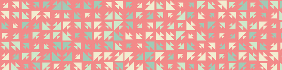 Abstract Color Halftone Dots generative art background illustration