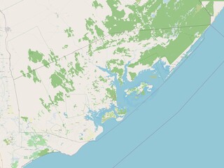 Lamu, Kenya. OSM. No legend