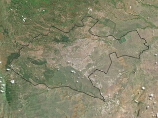 Nairobi, Kenya. Low-res satellite. No legend © Yarr65