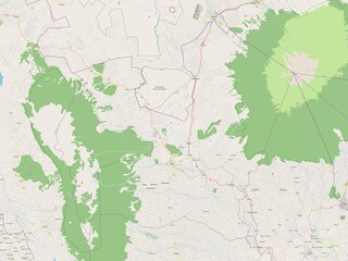 Nyeri, Kenya. OSM. No legend