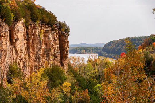 Mississippi River from Horseshoe Bluff