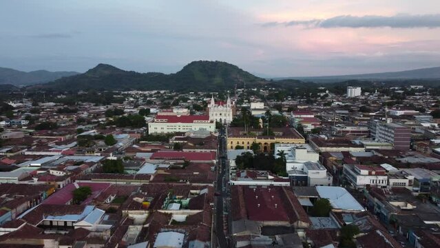 El Salvador, Cathedral of Santa Ana. DJI Mini 2 drone shots