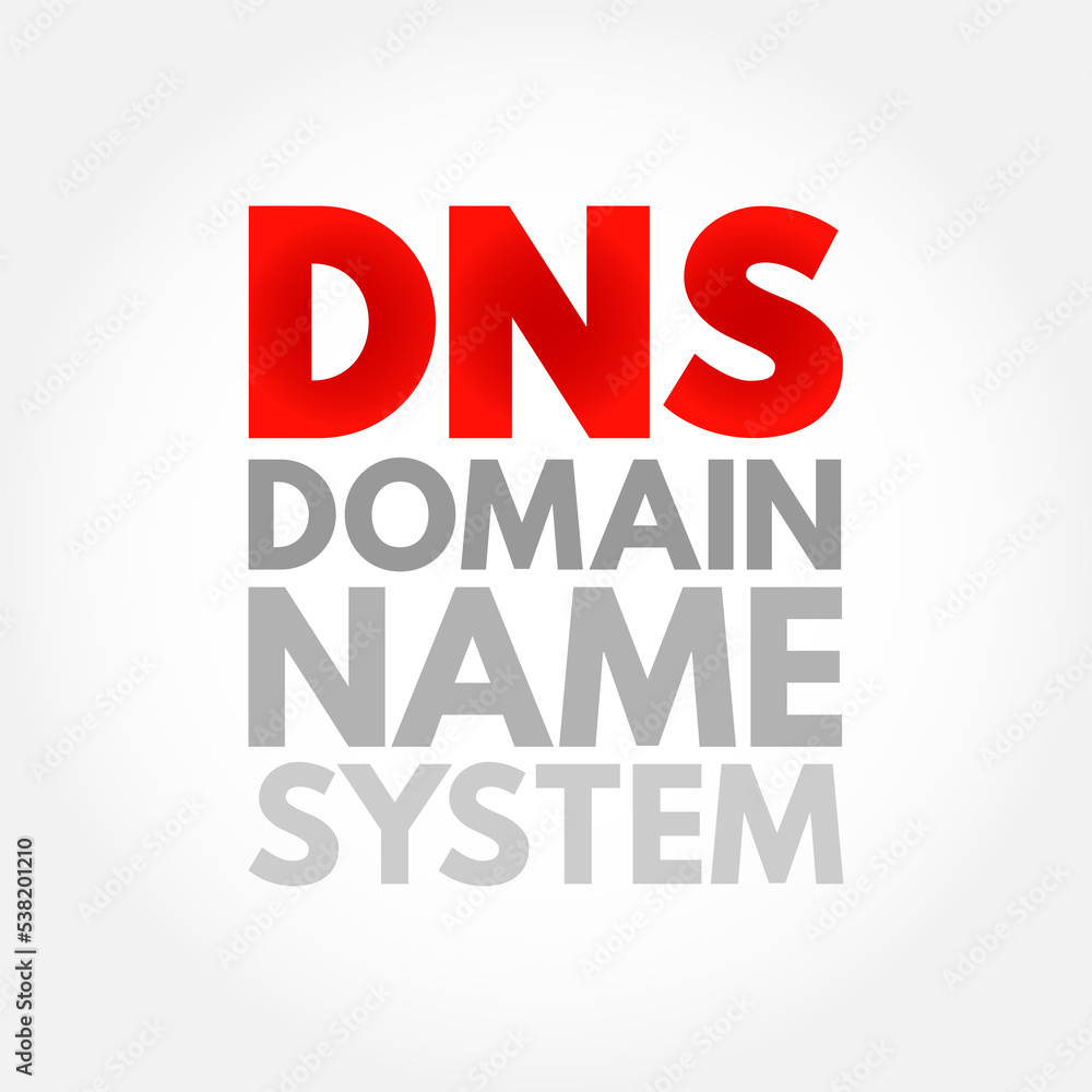 Aufkleber dns domain name system - hierarchical naming system built on a distributed database for computers, s