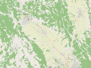 Vushtrri, Kosovo. OSM. No legend