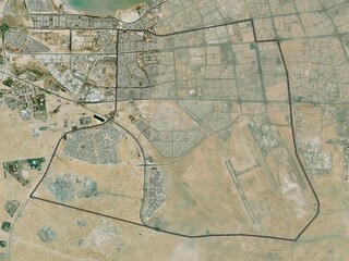 Al Farwaniyah, Kuwait. High-res satellite. No legend