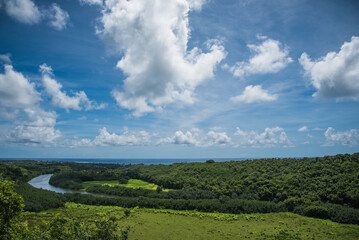 Fototapeta na wymiar Kauai Landscape