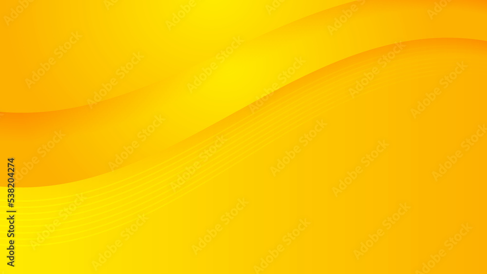 Wall mural orange yellow background. abstract orange yellow pattern texture poster cover gradient template. vec