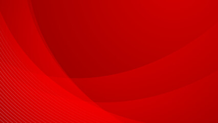 Red background. Vector abstract graphic design banner pattern presentation background web template.