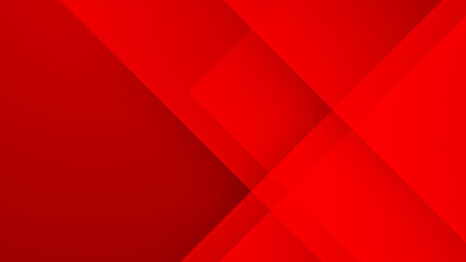 Obraz premium Red background. Vector abstract graphic design banner pattern presentation background web template.