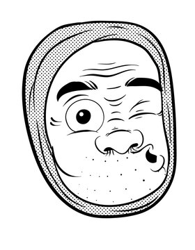 Hyottoko mask