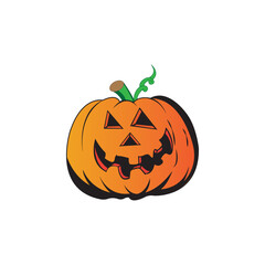 halloween icon logo vector design template