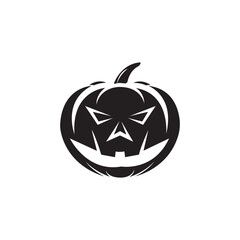 halloween icon logo vector design template