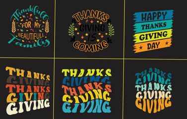 Thanks giving t shirt design 