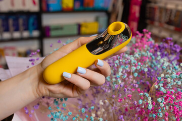 Contactless Clitoral Stimulator Satisfyer Vibrator and masturbation. vacuum