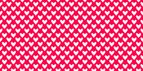 Hand drawn background with colored hearts. Seamless grungy wallpaper on surface. Abstract texture with love signs. Lovely pattern. Print for banner, flyer or poster. Colorful illustration