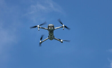 Fototapeta na wymiar drone, flying, aerial, 