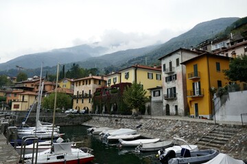 Fototapeta na wymiar Musso, Lake Como, Italy