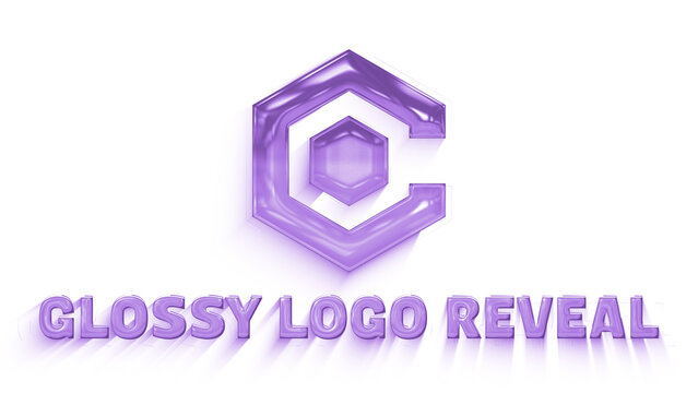 Glossy Logo Reveal