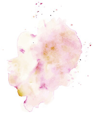 watercolor paint splashes