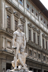 Statue in Florence, Italy.