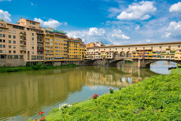 The Ponte Vecchio, Florence, Italy.