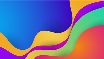 Modern colourful colorful abstract background template design. Vector abstract graphic design banner pattern presentation background web template.