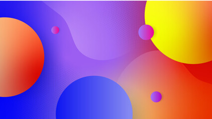 Modern colourful colorful abstract background template design. Vector abstract graphic design banner pattern presentation background web template.