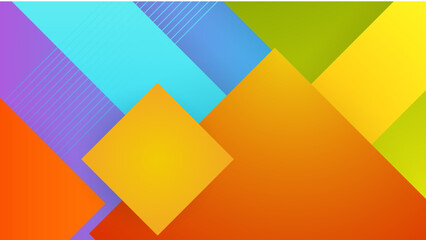 Modern colourful colorful abstract background template design. Vector abstract graphic design banner pattern presentation background web template.