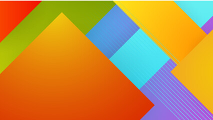 Modern colourful colorful abstract background template design. Vector abstract graphic design banner pattern presentation background web template.